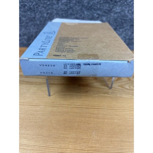 Partylit~ Be‎ Happy!~Tealights~12 Tealights - Picture 2 of 2